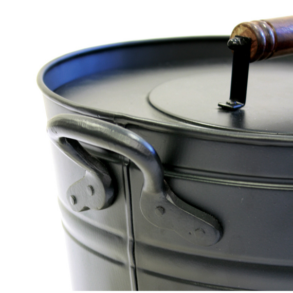 Air Insulated Ash Bucket Pro Handels On Bucket And Lid