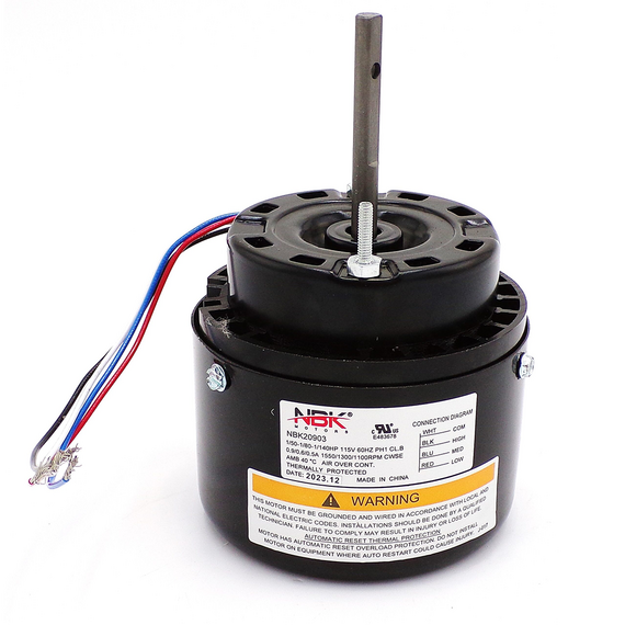 This blower motor is equivalent to Dayton 48GN48 Blower Motor 3 Speed 115V - 20903.