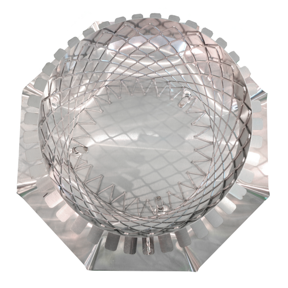 8 Inch Stainless Steel Round Chimney Cap | BGB-STK-032 Inside