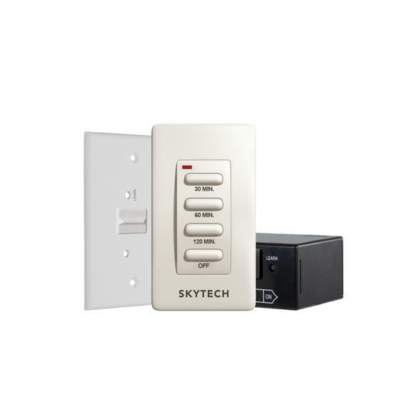 Skytech Wireless Wall Mounted Fireplace Remote Control With Timer | TM-R-2A