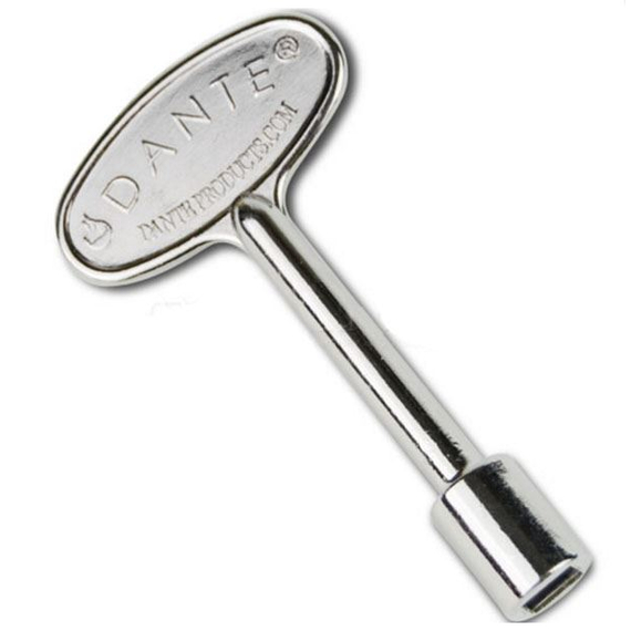 Dante 3 Inch Chrome Universal Key Design Fits Both 1/4″ and 5/16″ Gas Valve Stems | NKY.3.CR.B
