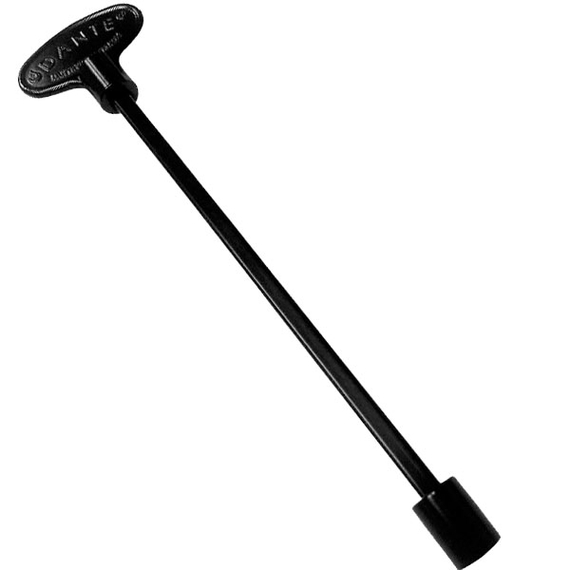 Dante 8 Inch Flat Black Universal Key Design Fits Both 1/4″ and 5/16″ Gas Valve Stems | NKY.8.FB.B
