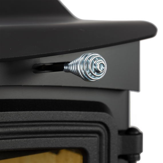 Medium Wood Stove On Legs | Heats 2200 Sq Ft Details