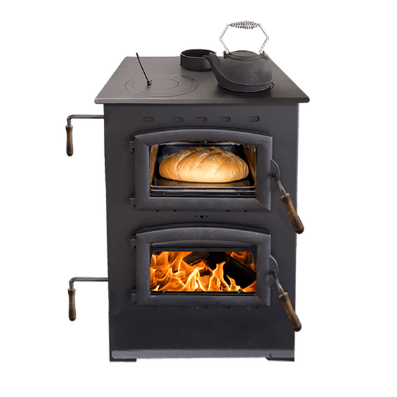 Buck Stove Wood Cook Stove & Oven - Homesteader