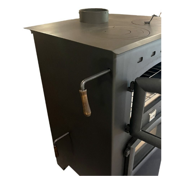 Homesteader Cook Stove And Oven Side View