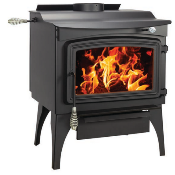 Medium Wood Stove On Legs | Heats 2200 Sq Ft