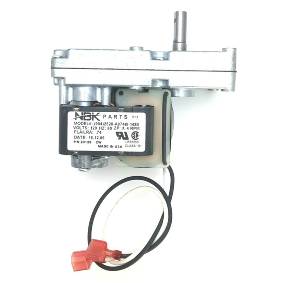 Breckwell/CE-010 Auger Motor 4.0 RPM CW Gleason Avery 20129