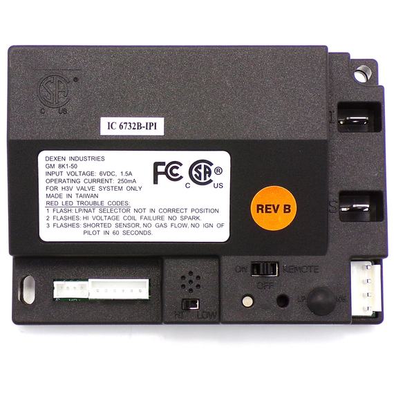 This ignition control module is equivalent to HEAT N GLOW 8K1-50