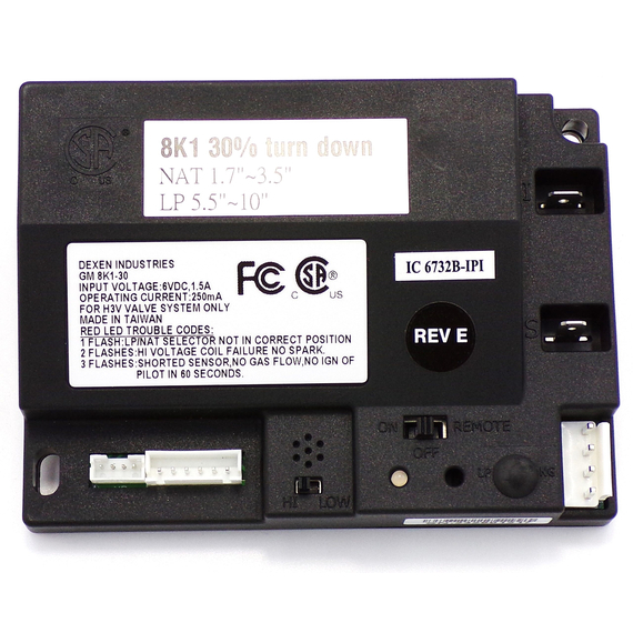 This ignition control module is equivalent to HEAT N GLOW 8K1-30