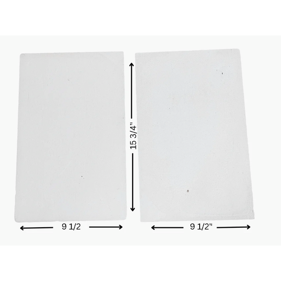 This Fiber Board Baffle Set is equivalent to QUADRAFIRE SRV7037-112