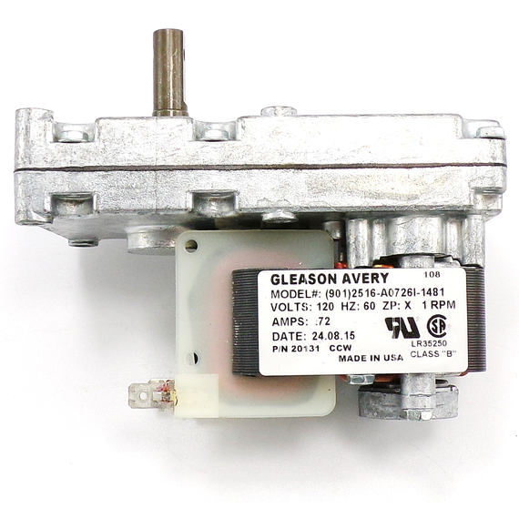 This auger feed motor is equivalent to Quadrafire/B4415UI Pellet Stove Auger Motor 20131.