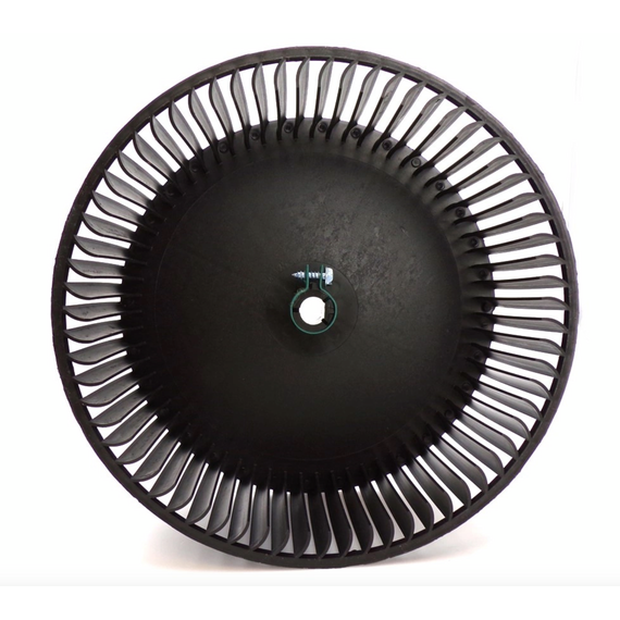 This blower wheel is equivalent to Dometic/3313107.033 Blower Wheel 8 x 2.87 Inch 20370-1