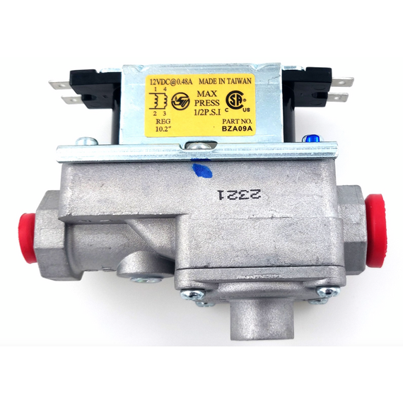 This furnace gas valve is equivalent to Suburban/161123 Furnace Gas Valve 20454
