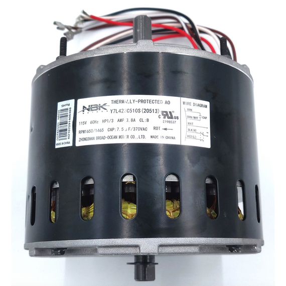 This condenser motor is equivalent to Coleman/1468A-3239 Condenser Motor 115V 1/3 HP 20513