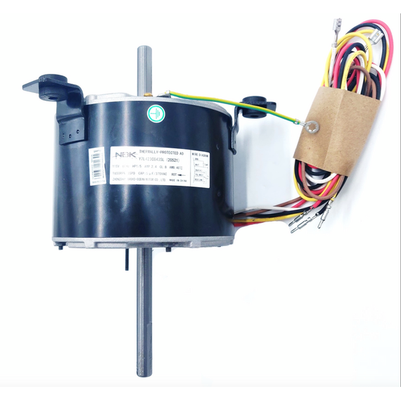 This fan motor is equivalent to Dometic/3105054.005 Fan Motor 1/5 HP 115V 20521