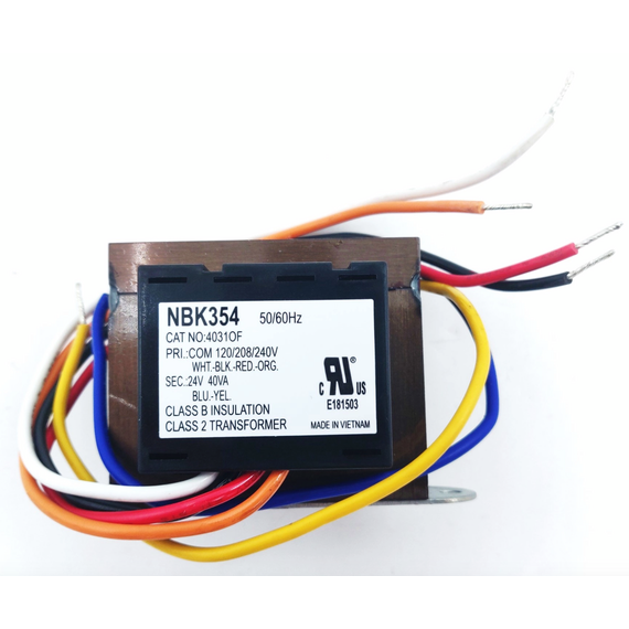 This transformer is equivalent to Packard/PF42440 Transformer 40VA 120/208/240V-24V 20604