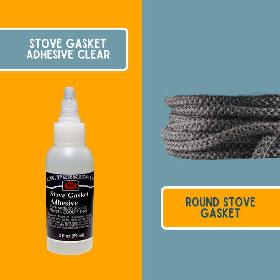 Clear Adhesive And Rope Gasket