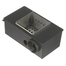 Burnpot box 8" x 4-1/2" x 3" with the stainless steel insert 3-5/8" x 3-5/8" x 2-1/2" Deep
