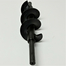 2 inches apart teeth  Auger Shaft 1 RPM 10 inches Black Steel