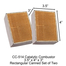 CC-514 RSF Energy Rectangular Canned Catalytic Combustor, 3.5" x 4" x 3"