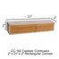 CC-162 Rectangular Canned 2" x 21" x 2" Catalytic Combustor