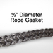 1/2 Inch Fiberglass Rope Gasket for wood stoves