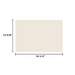 24 1/4" x 13 5/8" Ceramic Glass