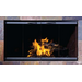 Golden Blount 36" x 21 3/4" FMI Eliminator 36E Glass And Track Prefab Zero Clearance Fireplace Door | G&T-B39