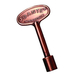 5/16" & 1/4" Dual Socket Antique Copper Key -3" (NKY.3.AC.B)