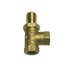 Angled Quarter Turn Valve - In/Out 1/2" Female Thread (BVA)