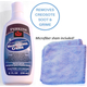 Hearth Glass Creme Wood Stove Glass Cleaner and Microfiber Sham Kit