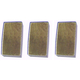 CC-163 (Set of 3) Rectangular Canned  2" x 7" x 2" Catalytic Combustor  2" x 7" x 2"