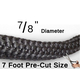 7/8" pre-cut rope gasket