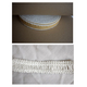 White adhesive window gasket for wood stoves