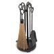 23" Pilgrim Raised Hearth Fireplace Tool Set