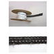 Black adhesive window gasket for wood stoves