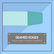 Seamed Edge Tempered Glass