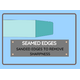 Seamed Edge Tempered Glass