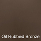 Oil Rubbed Bronze Powder Coated