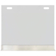 Elice Custom Size Fireplace Screen With Clear Tempered Glass With Handle Cutouts And Base