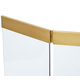 Bass Trim Hinge Detail Of Modern Tri Panel Screen