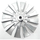 This fireplace fan blade is equivalent to Harman 3-20-40985 Fireplace Fan Blade 5 Inch - 20541.