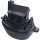 Log Cabin Black Matte 3QT Large Steamer - 9.5 × 12.5 × 7 Inch.