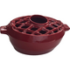 Apple Red Lattice 3QT Large Steamer - 13 × 8 × 6 Inch