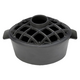 Minuteman Lattice Top Steamer - cast iron with baked enamel T-50BB.
