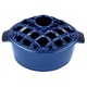 Minuteman Blue Lattice Top Steamer - 7.25 x 11 x 6.5 Inch.