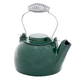 Green Minuteman Cast Iron Humidifying Kettle 2.5 Quarts