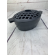 Porcelain coated cast iron Lattice Black Matte 2QT Small Steamer.