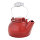 Red Minuteman Cast Iron Humidifying Kettle 2.5 Quarts