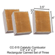 3.5" x 4" x 3" CC-515 RSF Energy Rectangular Canned Catalytic Combustor